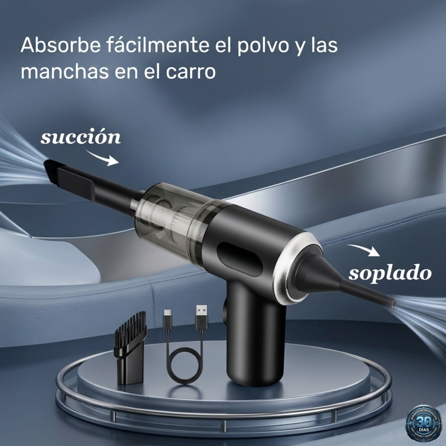 MasterVac Pro™ 2x1 - Combo Familiar (Hogar y Carro)